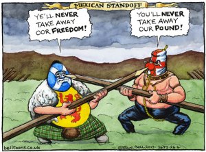 230413 Steve Bell Scotland currency