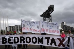 Demonstration-over-bedroom-tax-outside-the-Liberal-Democrat-conference-in-Glasgow