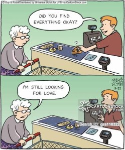 'I'm still looking for love.'