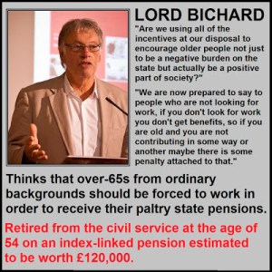 Lord Bichard Pensions