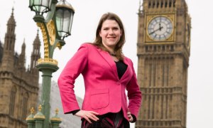 Jo Swinson MP in Westminster