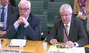 Lord Patten and Lord Hall