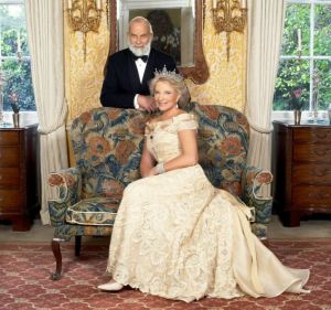 28/06/2008    Prince Michael of Kent and Princess Michael of Kent.  Obligatory Credit - CAMERA PRESS / John Swannell. APPROVED FOR PUBLICATION FROM: 29/06/2008.  SPECIAL PRICE APPLIES - CONSULT CAMERA PRESS OR ITS LOCAL AGENT.  TRH Prince and Princess Michael of Kent photographed by John Swannell to mark the 30th anniversary of their wedding which took place in Vienna on 30th  June 1978.  When asked to say to what she attributed her happy marriage, Princess Michael says it is due to being friends first, long before they fell in love.  Lord Frederick Windsor was born nine months and five days after their wedding and Lady Gabriella in the same month two years later.    Pictured at Kensington Palace, London D 87722-03