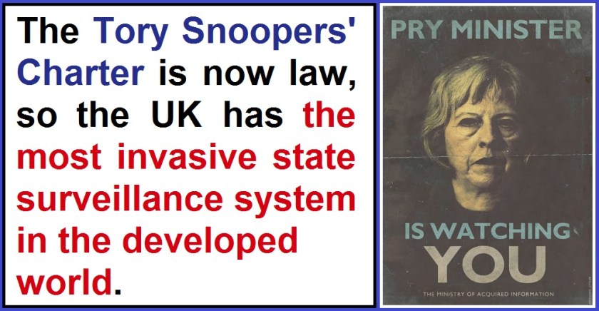 Theresa May Snoopers Charter
