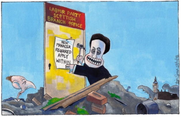 Image result for scottish labour party cartoons